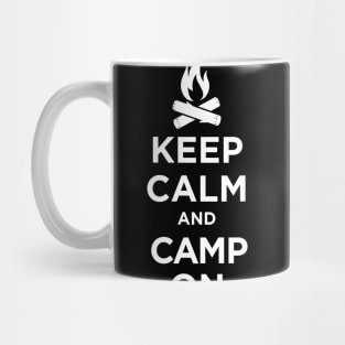 Keep Calm print Camp Counselor product - Camp Staff design graphic Mug